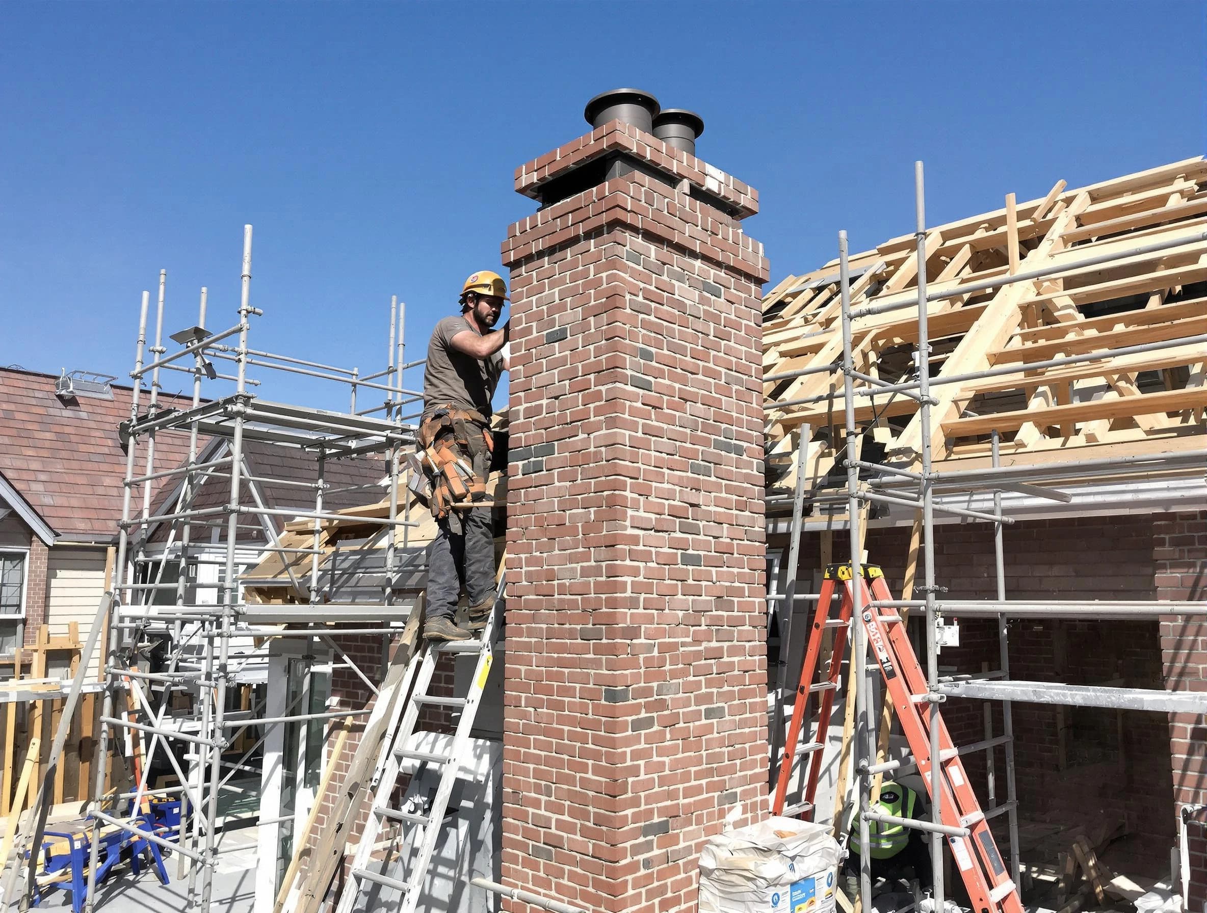 New chimney installation completed by Tooele Chimney Sweep in Tooele, UT