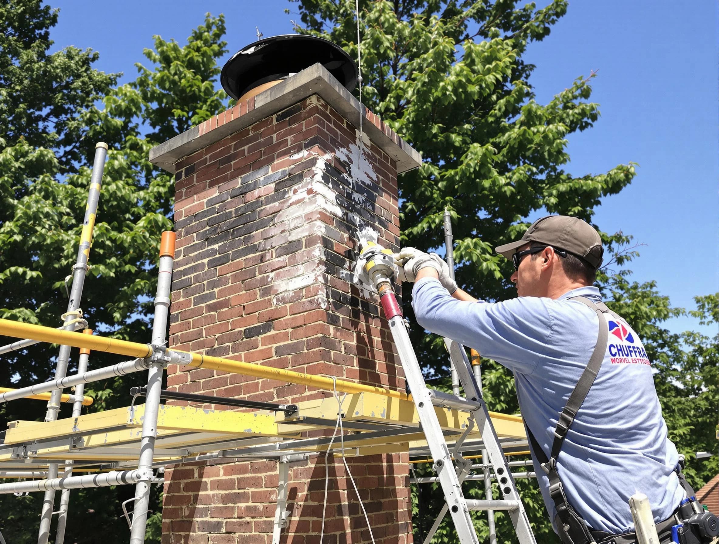 Structural chimney repair by Tooele Chimney Sweep in Tooele, UT