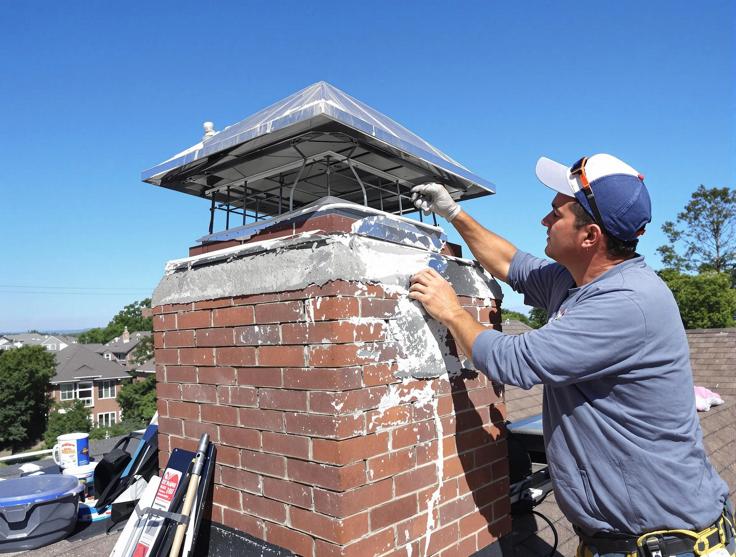Chimney Crown Services in Stansbury Park, UT