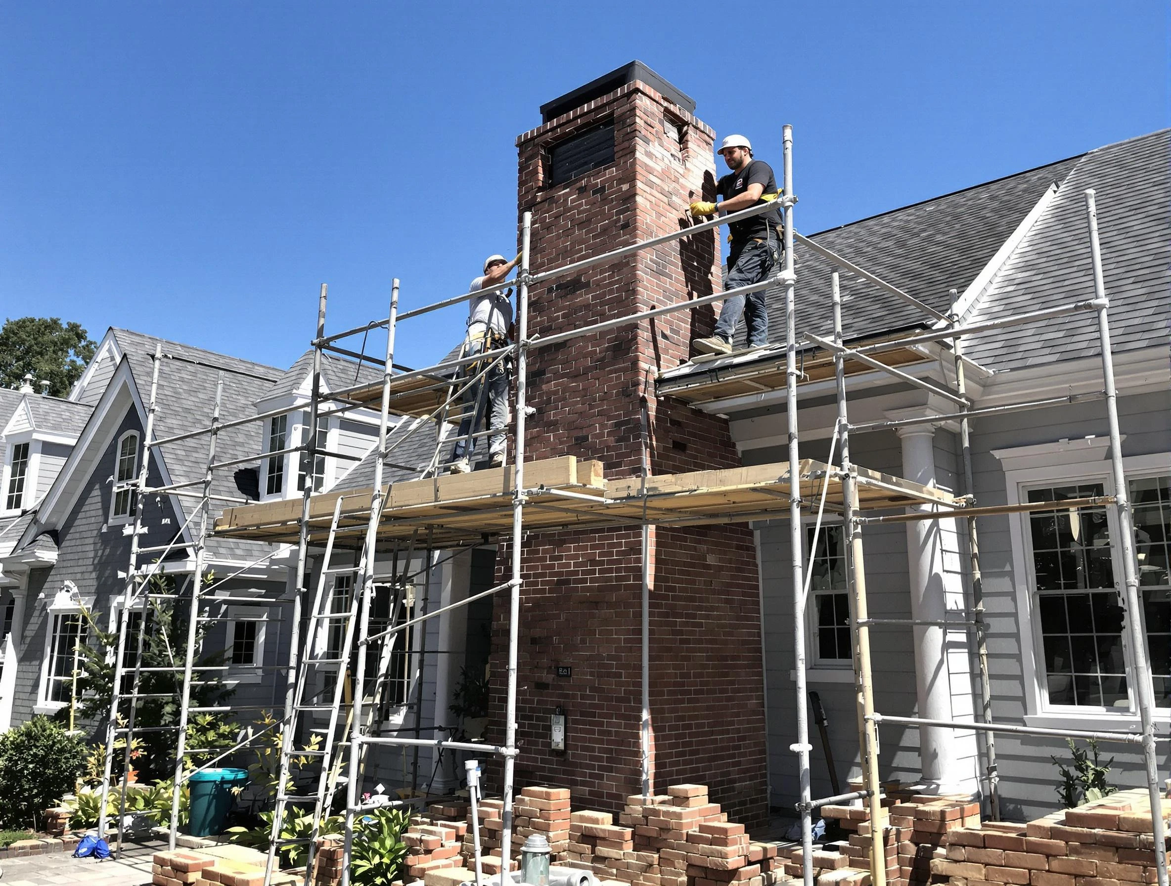 Chimney Rebuilding in Stansbury Park, UT