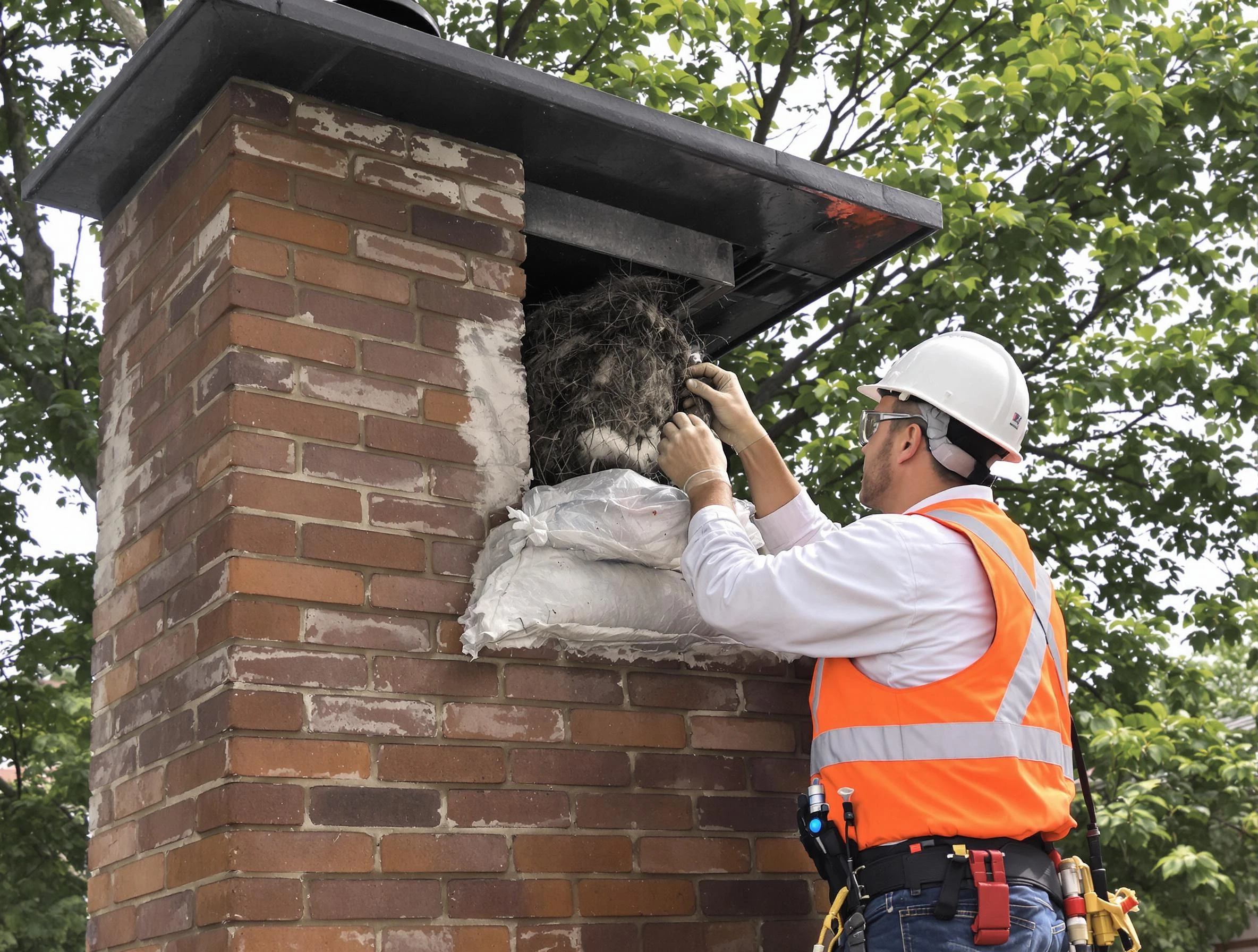 Humane removal of debris and animals by Tooele Chimney Sweep in Tooele, UT